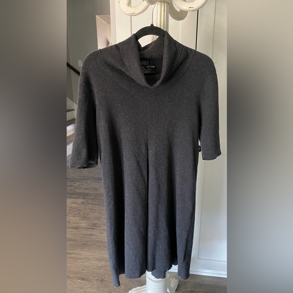 Gerry Weber Charcoal Gray Sweater Dress - Size 40 (equivalent to women’s 8-10) - Picture 2 of 8